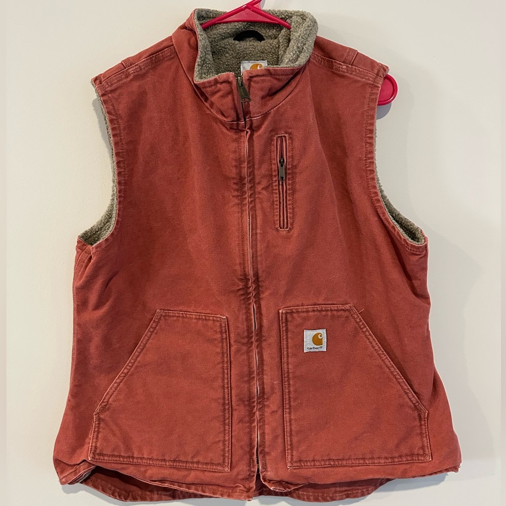 Carhartt Sherpa Lined Vest - Women’s Large